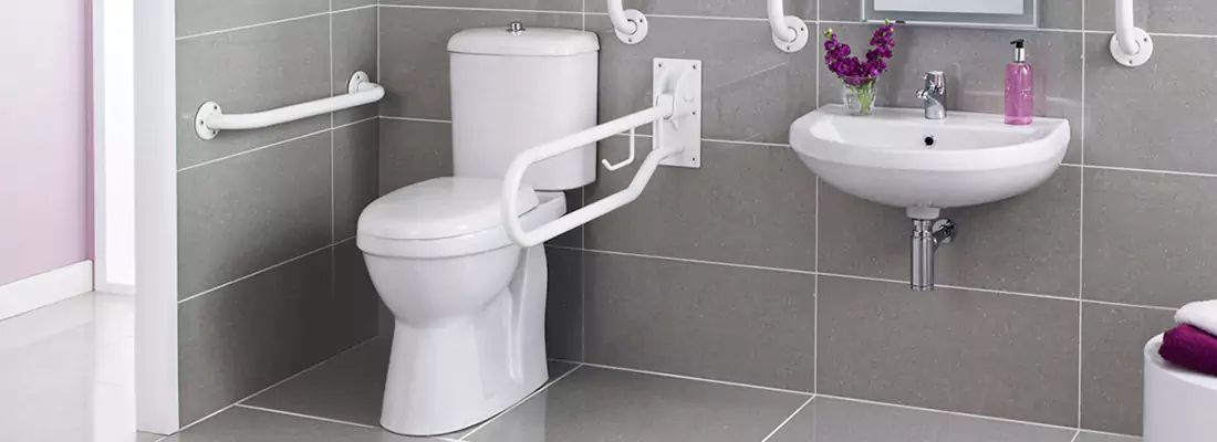 Modern Handicap Bathroom Solutions with Safety Features in Westchester, FL
